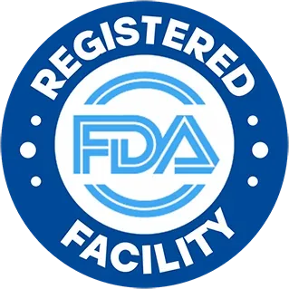 FDA registered badge